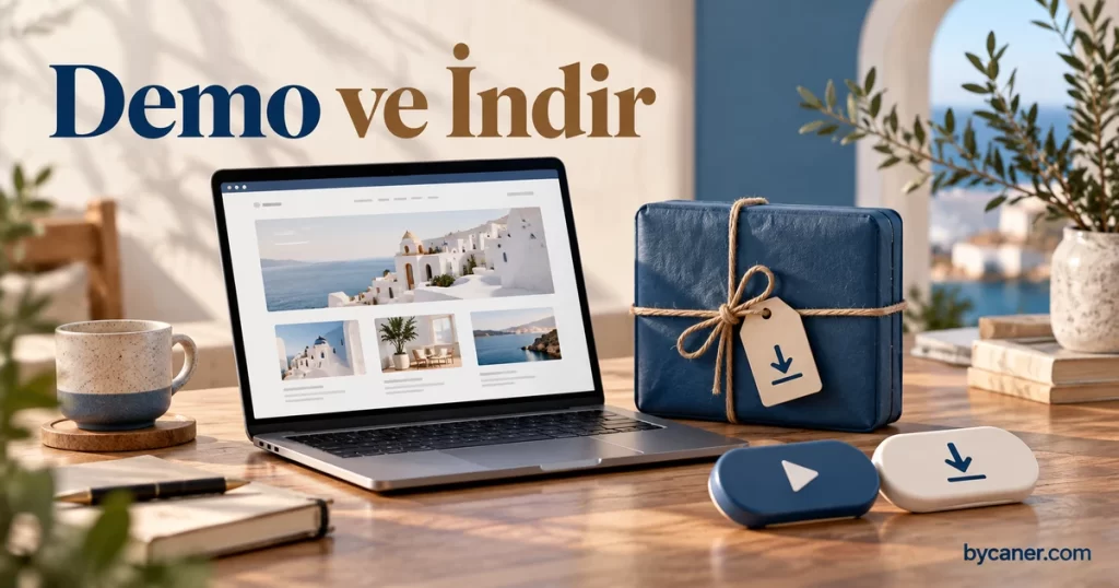 Demo ve İndir konusunu anlatan bycaner.com kapak illüstrasyonu