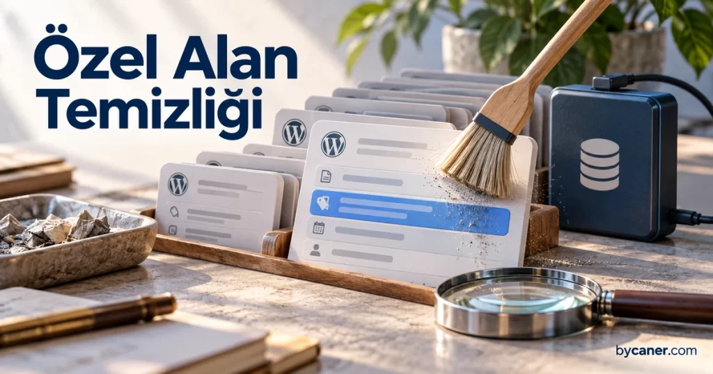 Özel Alan Temizliği konusunu anlatan bycaner.com kapak illüstrasyonu