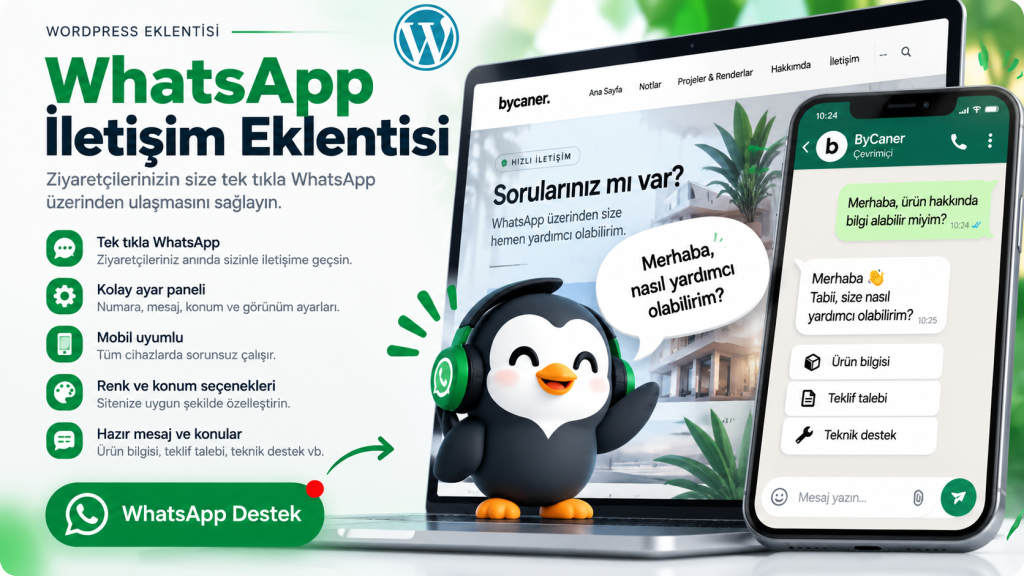 WordPress WhatsApp İletişim Eklentisi