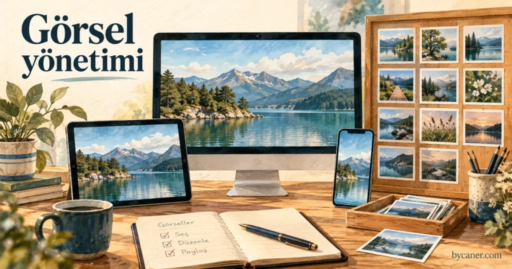 WordPress — Görsel yönetimi konulu eğitim kapağı